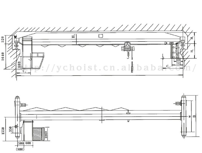 1-1LD电动单梁起重机参图