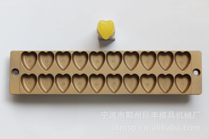 qq鲨鱼糖果硅胶,食品模具 采用铝液直接浇注成型