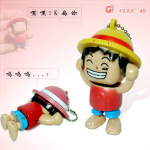 供应变脸海贼王 路飞乔巴 麦当劳版小丸子 变脸公仔 促销赠品