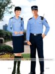 供应男女保安服 制服批发OL H4042