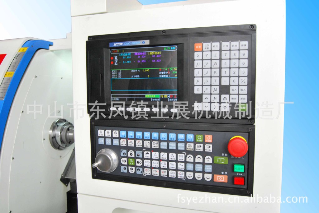 数控车床--广东中山业展数控CKS35A 家电配件生产
