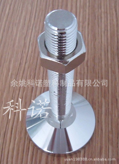 专业生产全不锈钢固定调节脚,实心重型调整脚,可调金属杯脚