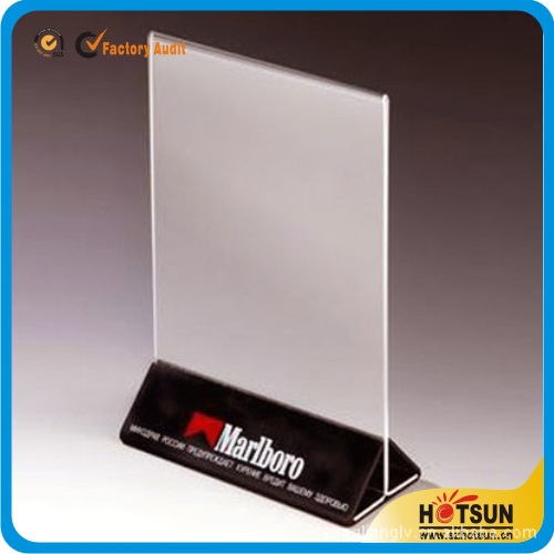 acrylic menu holder 018