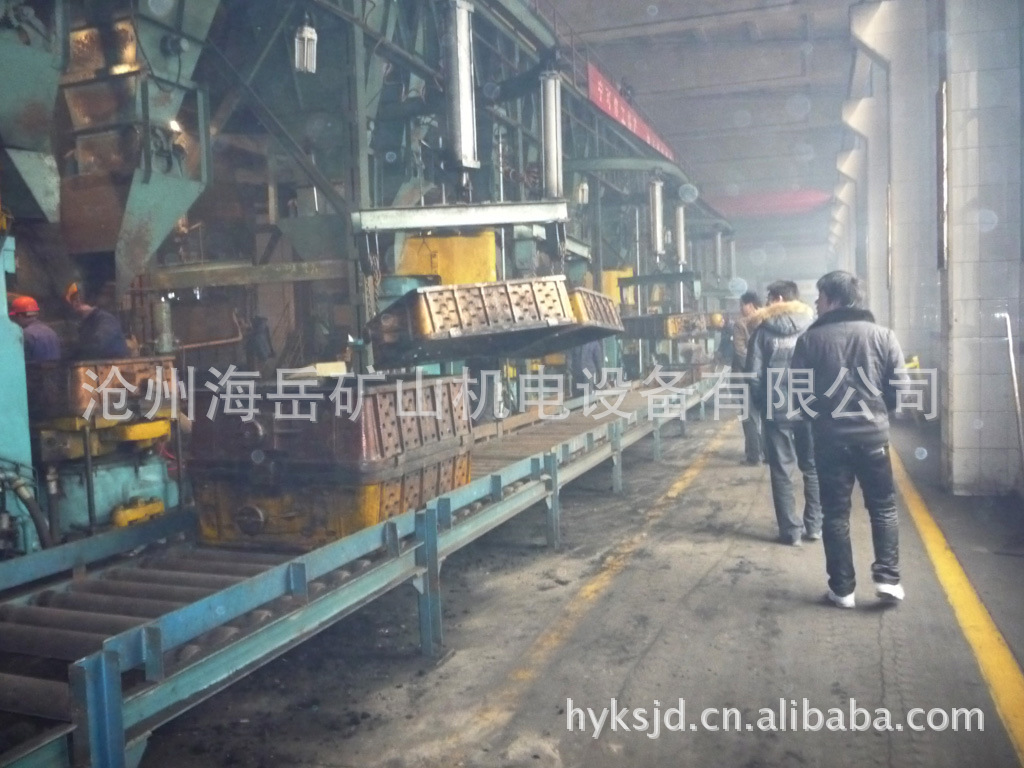 自动造型线模具工艺先进精度高