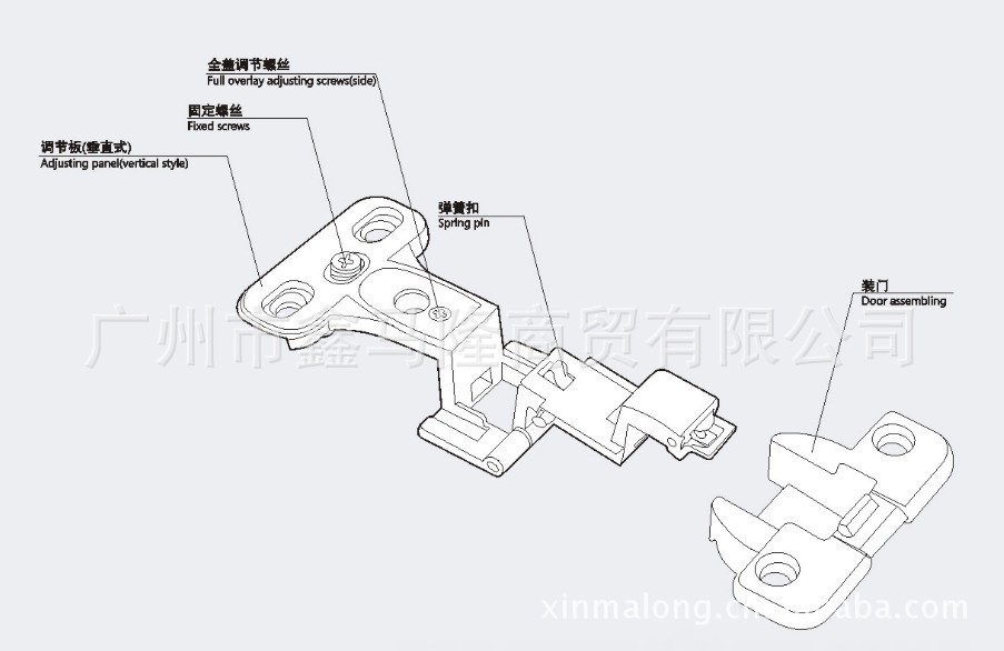 铰链270度铰链 合金铰链 液压铰链 不锈钢铰链
