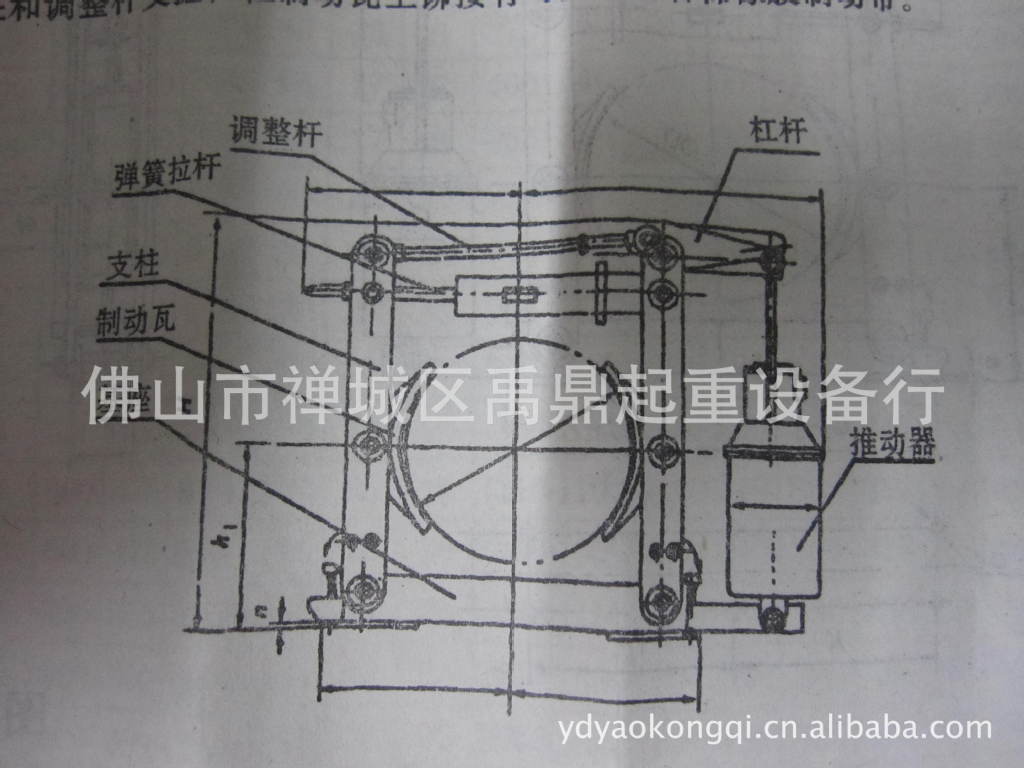 ywz-150/25焦作电力液压块式液压制动器/桥吊/卷扬机液压刹车抱闸