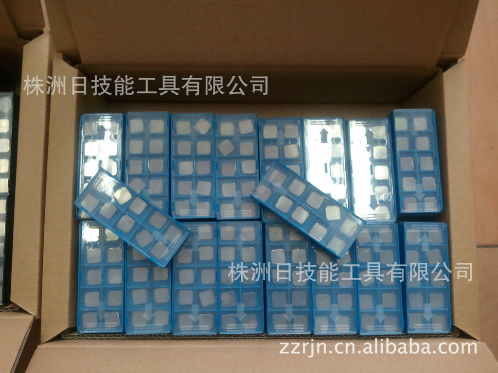 厂家直销株洲 硬质合金SEEN1203AFTN氮化硅陶瓷数控刀片 有台阶的