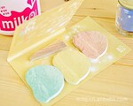 批发小商品 韩国直送文具创意可爱甜筒冰淇林便签本N次贴20g