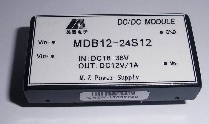 12W电源模块,DC转DC,24V转12V1A