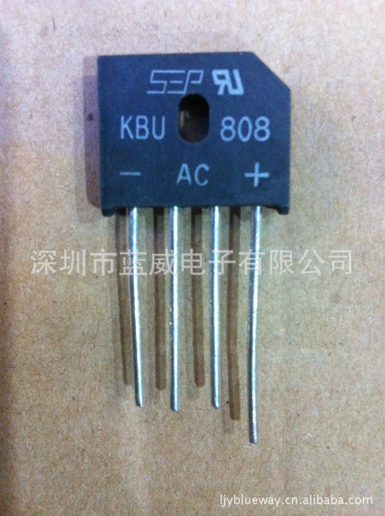 rs808整流桥参数,gbu808整流桥参数 厂家供应kbu808整流桥kbu808整流桥参数8a800v原装现货