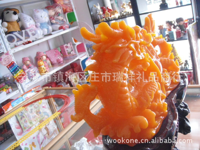 开业好礼品 瑞龙呈祥摆件 象征生意兴隆(龙)