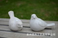 陶瓷禮品工藝品*花園擺件*動物工藝品*白色小鳥喜鵲花盆 A-054