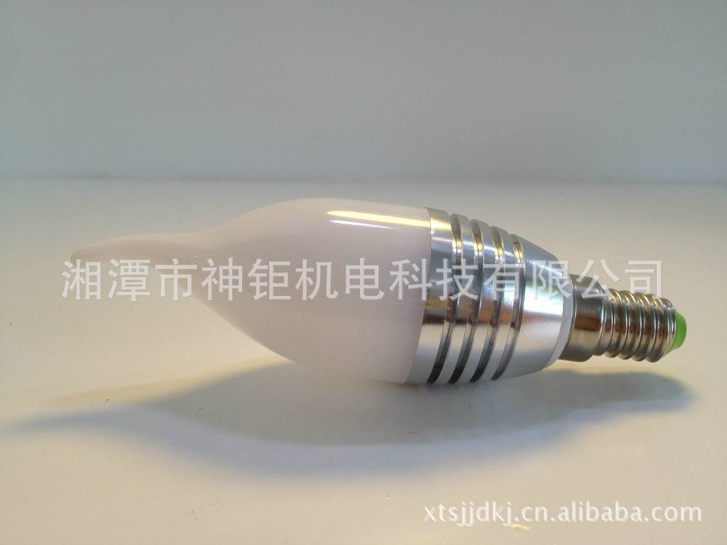 LED灯具生产厂家直供LED灯泡_3WLED拉尾蜡烛灯