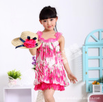 luyookids 2012韩版儿童吊带裙 连衣裙