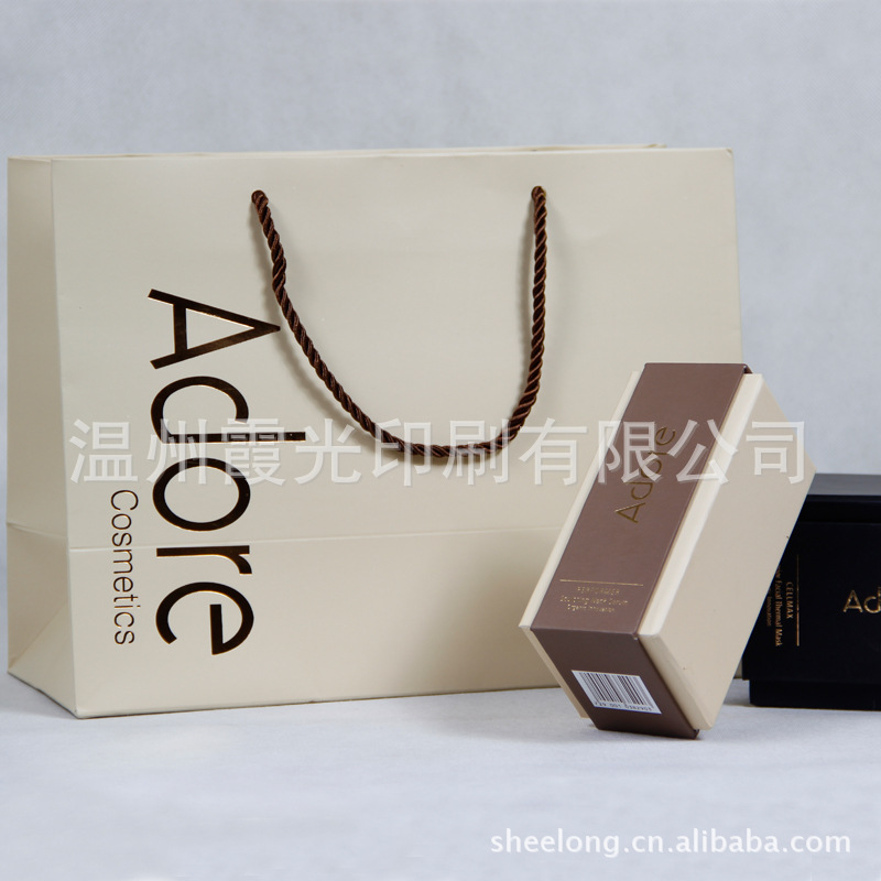 化妆品手提纸袋 