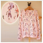 OLIVE DES OLIVE正品!日本原单女装可爱动物印花外套