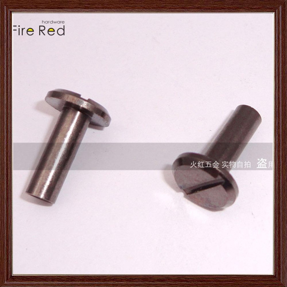 非常规9X4X12铜挂枪封油相册钉,账本钉 