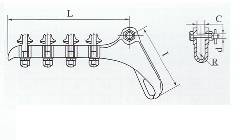 供应耐张线夹 nld 螺栓型 材质铝合金 nll nld 五金工具