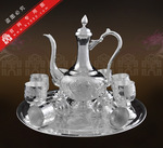 纯银工艺品.银器.纯银制品.纯银酒具.高工艺四季祥和-喜上眉梢