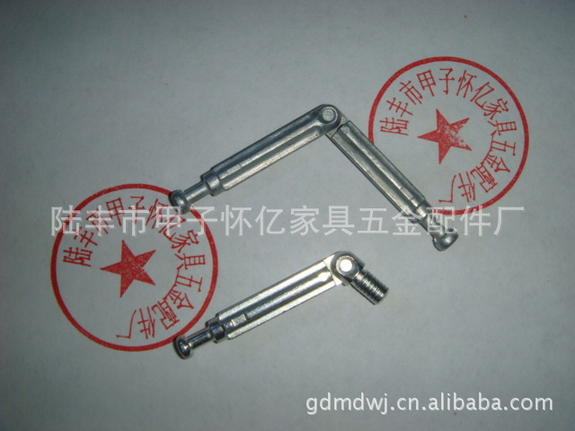 专业生产,供应84mm折杆,三合一连接折杆,双头折杆