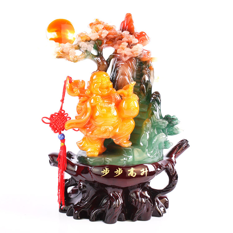 精品 步步高升 吉祥风水工艺品 仿玉摆件 装饰品ff125