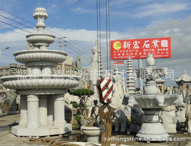 新宏大型喷水池