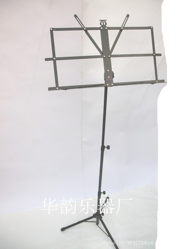 乐器 乐器配件 供应生产折叠谱架 小号谱架 乐谱架 圆管三脚架   材质