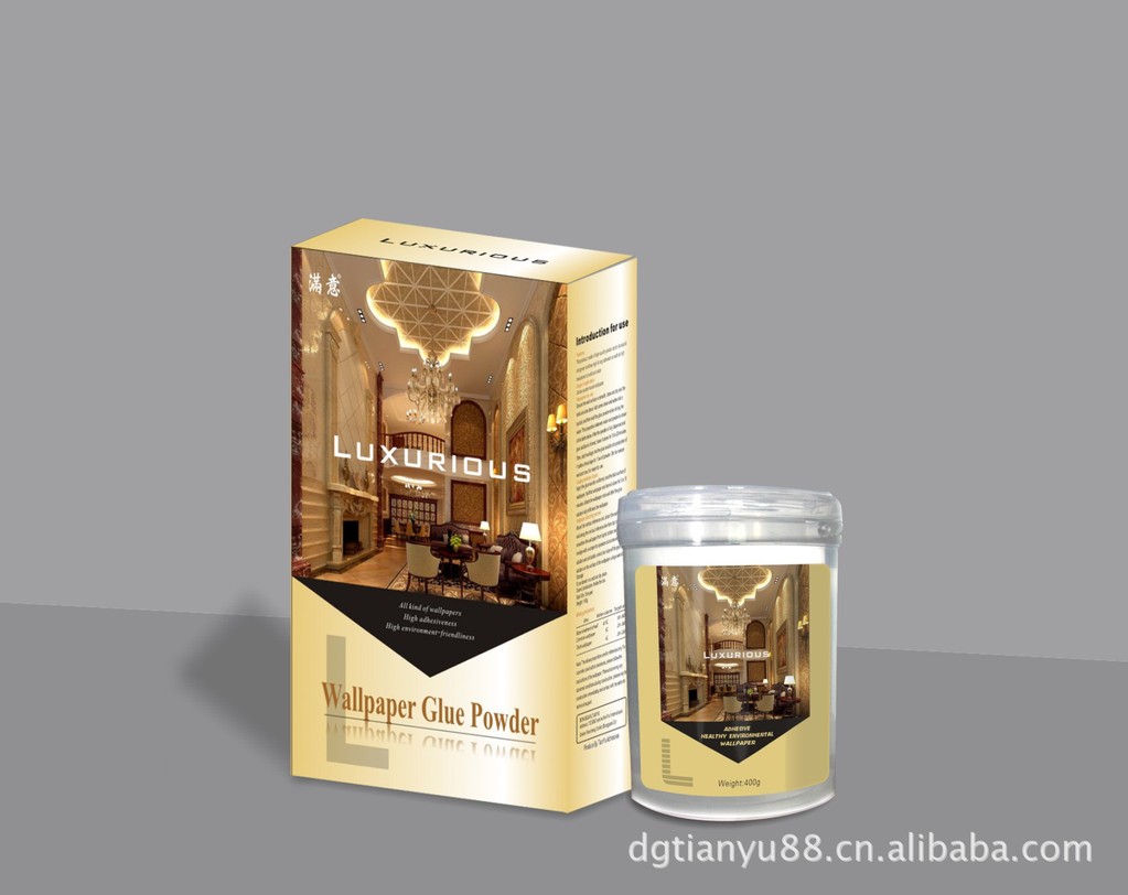 满意墙纸胶粉 墙纸胶浆(金装)