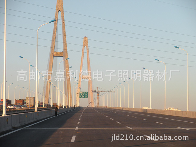 6米,8米,9米,10米,12米,13米、15米单臂路灯,专业厂家