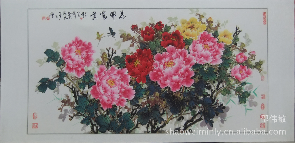 不怕你细看 就怕你不看的精意牡丹画 牡丹大师唐玉年 国画精品图片_7
