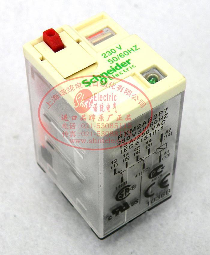 正宗施耐德 Schneider Telemecanique 小型继电器 RXM2AB2P7