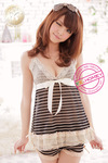 睡衣家居服品牌 日韩可爱性感睡衣批发 模特图 SEXY-9271