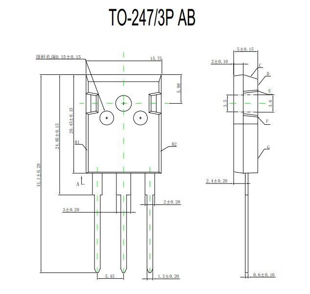 海矽美厂家 mbr30200pt to-247 3p封装