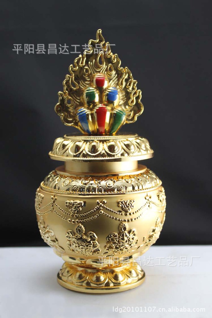 中号 镇宅消灾吉祥聚财 铜鎏金佛教用品厂家批发】价格_厂家 - 中国