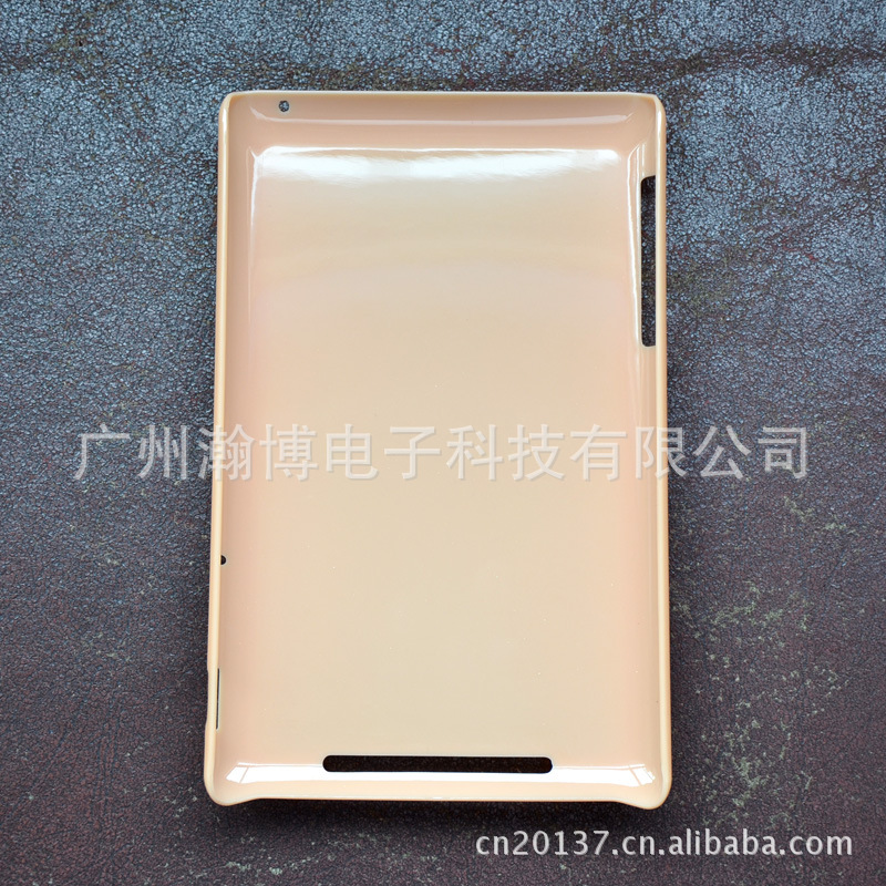 谷歌GOOGLE NEXUS7帖皮手机保护套 镶钻 水贴贴皮手机壳 谷歌平