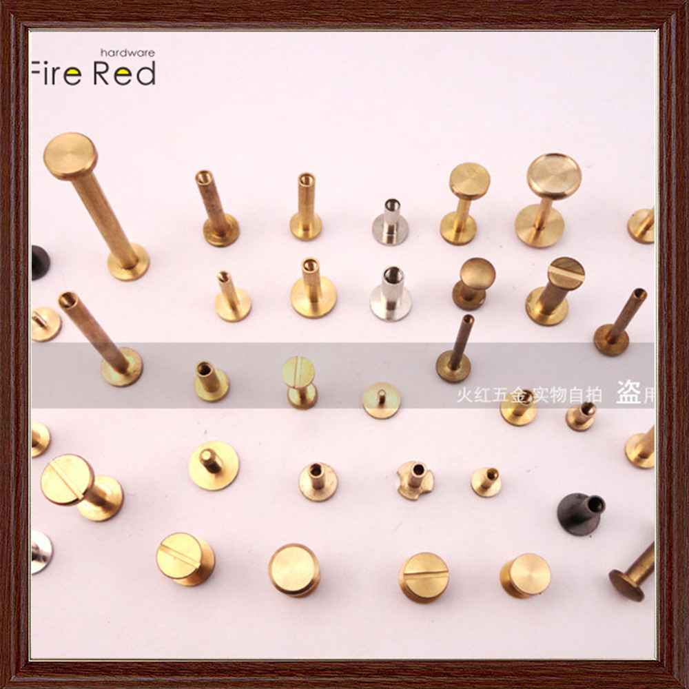 非常规9X4X12铜挂枪封油相册钉,账本钉 