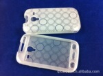 (厂家直销)专业批发三星I8160/GALAXY ACE 2圈圈纹超级保护套