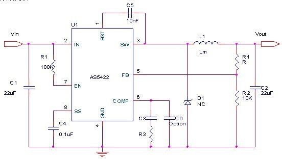 AS5422 2A降压IC 替代MP1482 MP2305 RT8252A G3502 AP2952_厂家_价格_报价-电源网