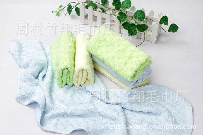厂家竹纤维毛巾竹纤维浴巾(图)