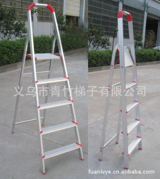 家用梯,豪华家用铝梯,铝梯】价格,厂家,图片,梯子,义乌市青竹梯子有限