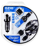OZIO奥舒尔新品七合一车载充电器B43 可作汽车小礼品 厂家直销