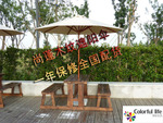【尚蓬最新款】古典木纹加厚铝合金休闲伞 经典感觉 尊贵享受