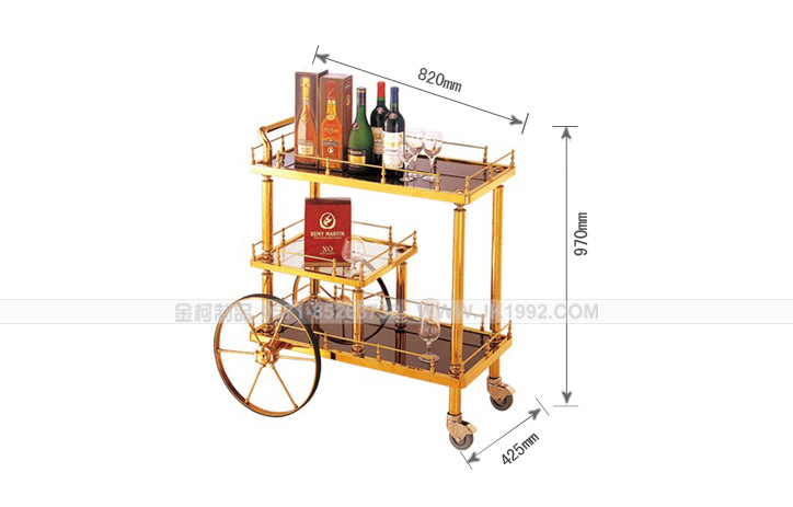 供应皇家酒车 高端酒水车 品酒车