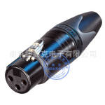 NEUTRIK�ٷ�����NC3FXX-B��ɫ�ƽ���оƽ�⿨ٯĸ��ͷ������Ͳ��