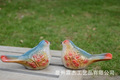 批發陶瓷禮品工藝品*花園擺件*浮雕小鳥*對鳥鴿子 擺件  A-042