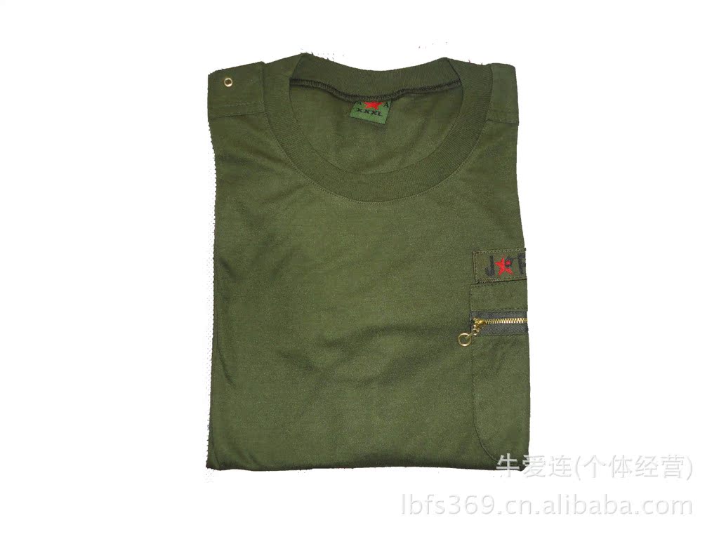 大量供应迷彩服汗衫,军训迷彩服汗衫,专业批发迷彩服汗衫图片_4