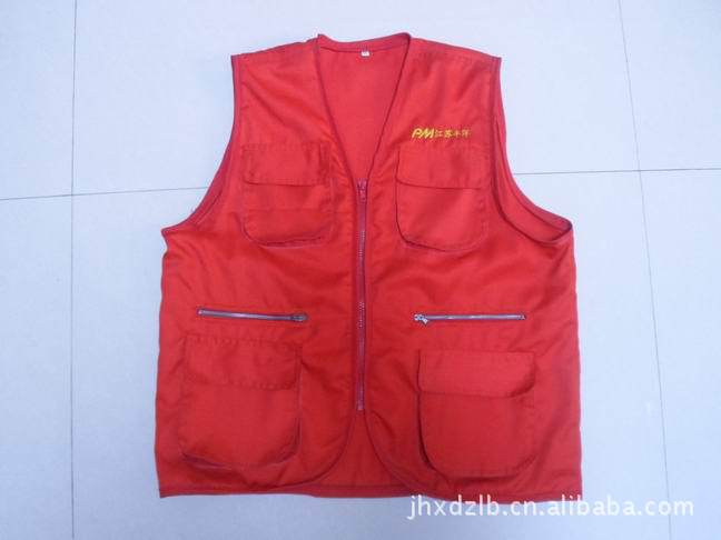 工作服 红色马甲 85一套