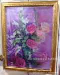 三维立体画相框 画框 款式多40*60立体画专用画框 全金框条