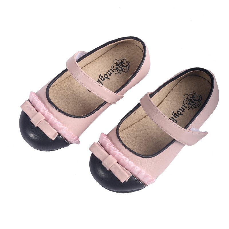 儿童鞋 蕾丝花边公主鞋 女童皮鞋 Windykids童鞋皮鞋  批发WK1201