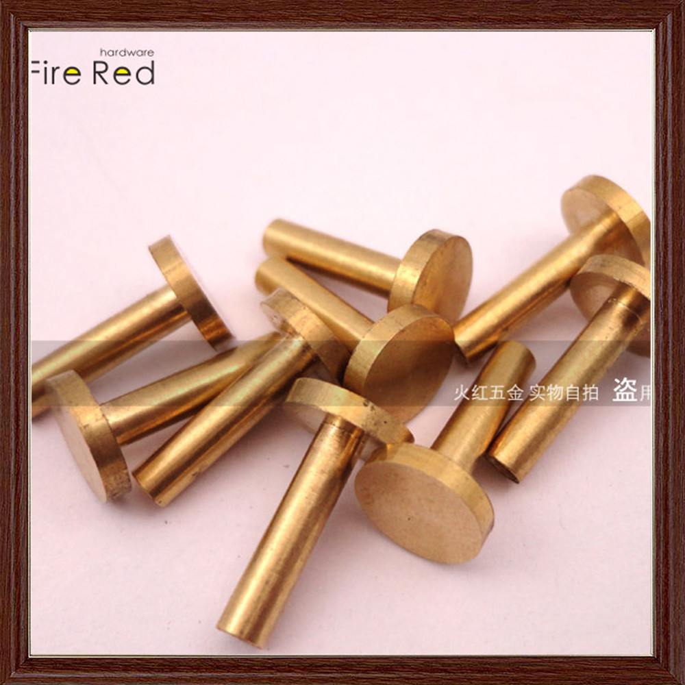 精美8.5X3X13.5铜子母钉螺母,文具钉螺母 